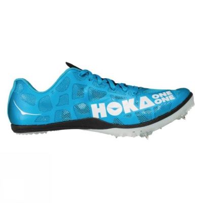Zapatillas Running Hoka One One Rocket MD Hombre - Azules / Blancas - Chile KUL203796